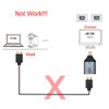 xiwai Mini DisplayPort DP Source to HDMI Sink Displays 4K@60hz