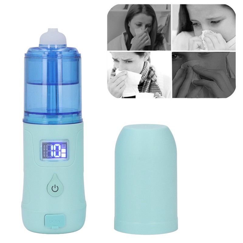 2 In 1 Electric Nasal Aspirator Self Cleaning Nose Sucker