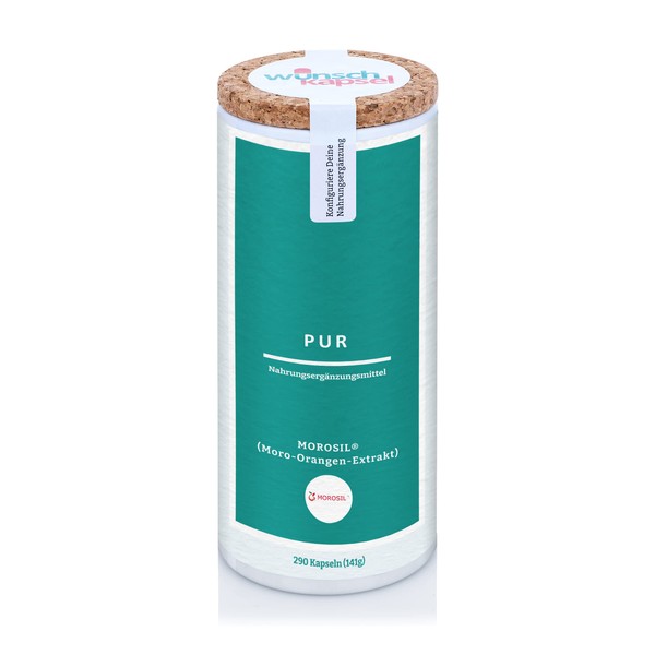 Morosil Pur, 400 mg per day, exclusive phytocomplex from Moro