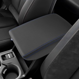 SXCY for 2025 Forester Armrest Cover for Forester 2025 Accessories [Not for 2026 Updated Center Console] 2025 Forester Center Console Cover 2025 Forester Middle Console Cover (Blue Line)