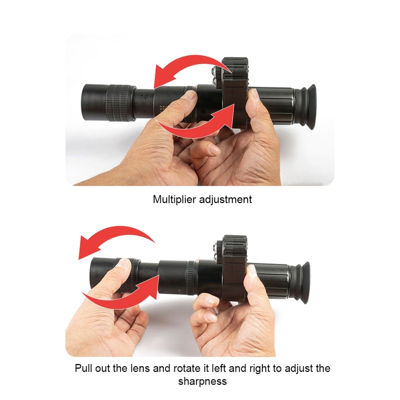 Monocular Crossing Cursor Digital Night-Visions Device Day Night Use Night-Visions