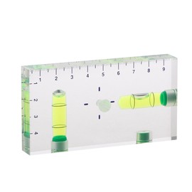 Buwei High Precision Transparent Two Direction Magnetic Level Bubble Mini Level