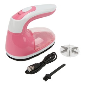Sweater Shaver 6 Blades Rotation Handle Quick Shaving Effort Saving Detachable Design Wide Application Fabric ShaverPink