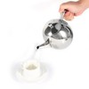 Stainless Steel Teapot, 1.5 L Stainless Steel Kettle/Teapot with Filter,