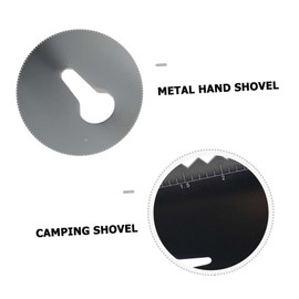 BESPORTBLE 1Set Hiking Shovel Camping Emergency Tool for Outdoor Survival Gardening and Defense Lightweight Metal Design for Easy Carrying and Versatile Use