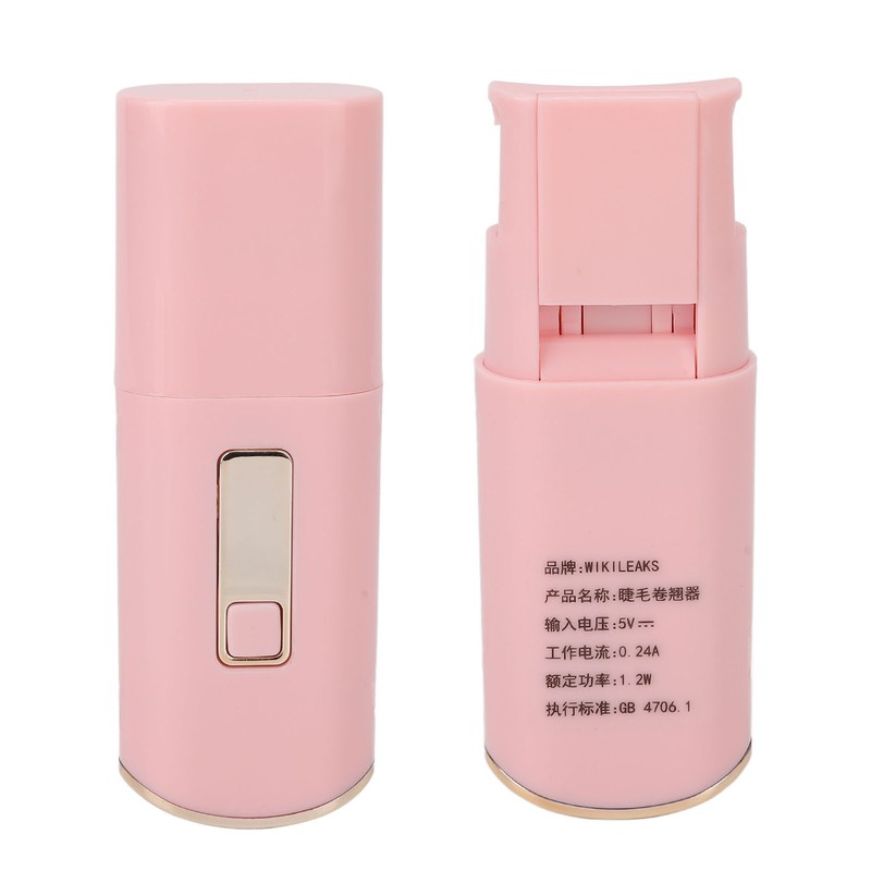Lasting Styling Lash Curler Lithium Battery 3 Gears Temperature USB