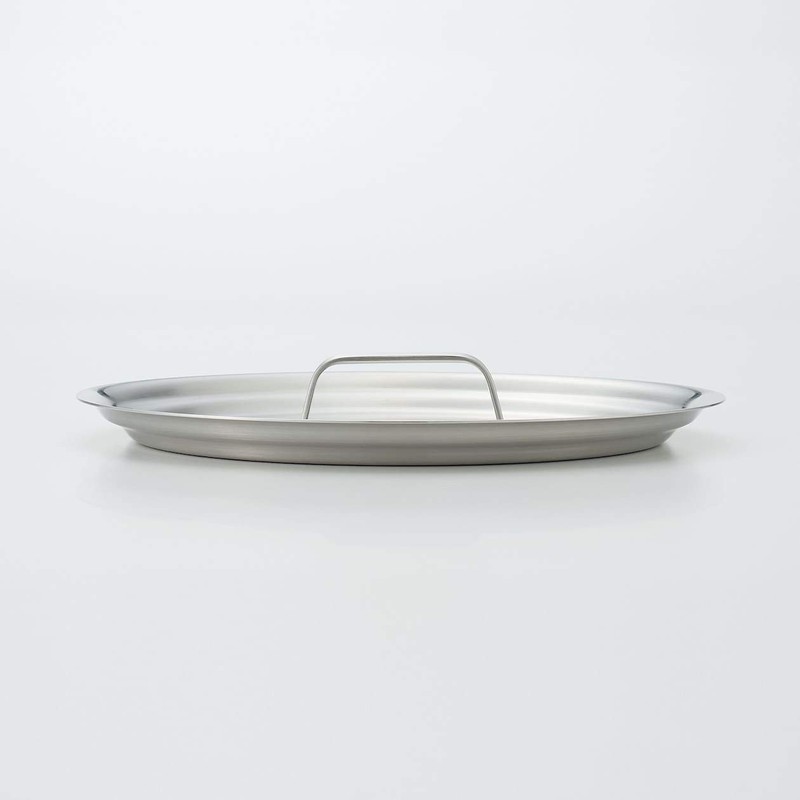 Mujin Ryohin Stainless Steel Multi-Purpose Lid for Diameter 20-22 cm