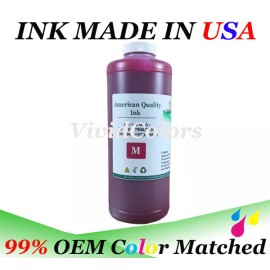 Vivid Colors 1 liter refill ink for  4000 Magenta Ink Bottle