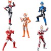 BANDAI Chodo Alpha Ultraman 12, Pack of 10, Candy Toy,