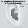 Tapones de silicona impermeables, 4 pares de tapones antirruido, tapones