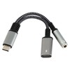 USB C to 3.5 mm Jack Adapter with DAC Chip,