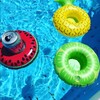 dinghaole 7 PCS Inflatable Pool Drink Holders - Floating Cup