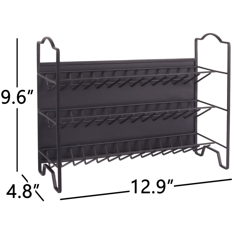 SWOMMOLY Magnetic Spice Rack for Refrigerator with 21 Spice Jars,