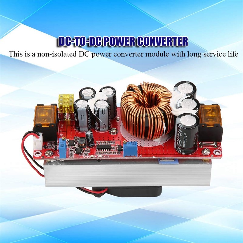 DC-DC Step-Up Converter Boost, DC-DC 10-60V to 12-97V 1500W 30A