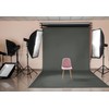 Denny Manufacturing - Seamless Paper Backdrop for Photography, Gray Seamless