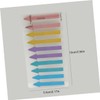 SEWACC 4pcs Arrow Page Markers Multi Function Sticky Tabs for