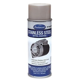 Eastwood Stainless Steel Detail Paint Coating Protects From Corrosion 12 Ounce Aerosol