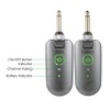 double W3 Portable UHF Wireless Guitar Transmitter and Receiver Set