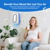 PVACG Plug in Air Ionizers 4-Pack, Negative Ion Air Purifier