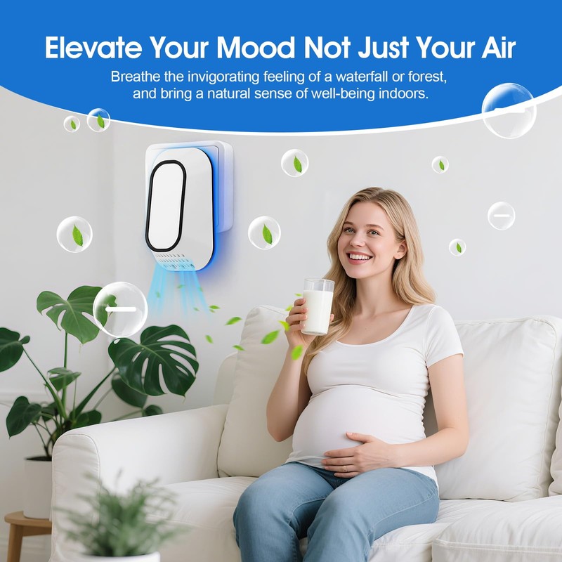 PVACG Plug in Air Ionizers 4-Pack, Negative Ion Air Purifier