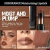 6 Piezas Lápiz Labial Hidratante con Acabado Brillante, Color Claro