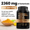 MEDCHOICE 4-in-1 Turmeric and Garlic Supplements with Bioperine 2360 mg