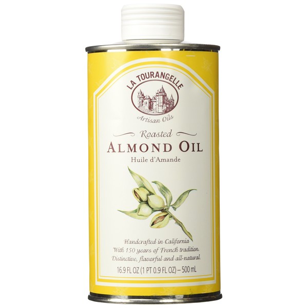 La Tourangelle Roasted Almond Oil, 16.9 Ounce Unit - 2 pack