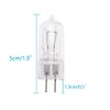 50W Spotlight Bulb GX6.35 Halogen Tungsten Continuous Lighting Bulb for