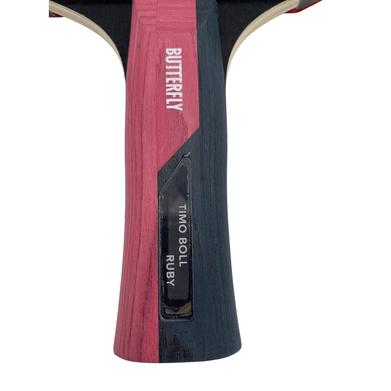 Butterfly Timo Boll Ruby Table Tennis Bat, ITTF Certified Pan