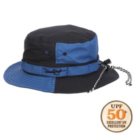 Panama Jack Kids Beach Hat - Lightweight, UPF 50+ Sun Protection (Navy)