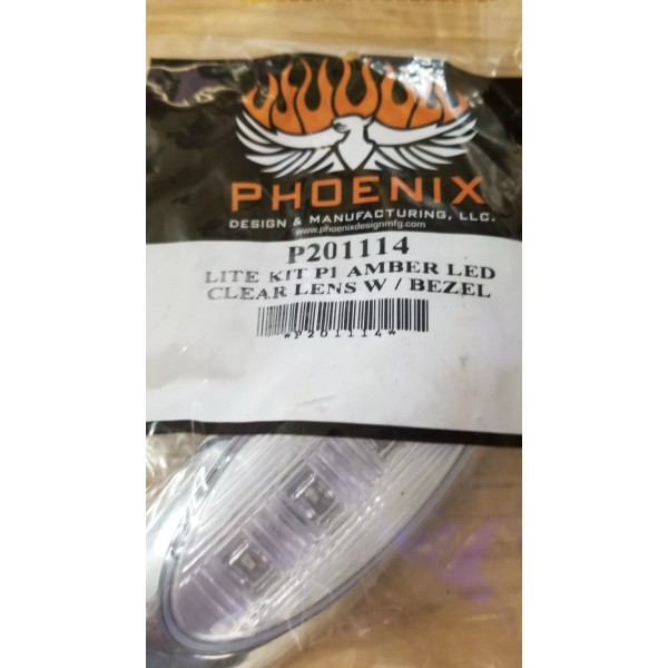 Phoenix ******* NEW Phoenix P201114 LED Marker Light Amber Clear