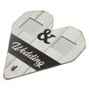 Wood Wedding Picture Frame Key Hook Wall Hanging Decoration Love