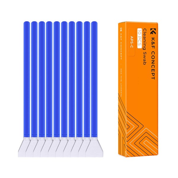 K&F Concept Image Sensor Cleaning Swabs (APS-C) - 10 Pack