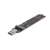 Adapter Card USB3.1 to M.2 NVME/SATA Pcie Adapter for USB