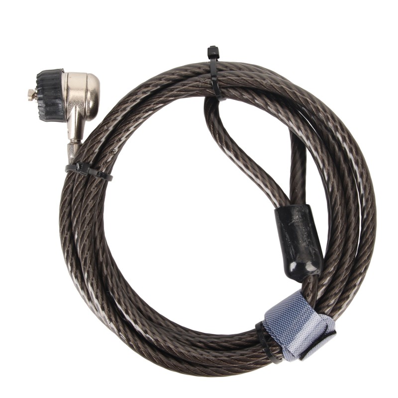 Laptop Cable Lock with 2 Keys Theft Prevention Flexibility Adjustable