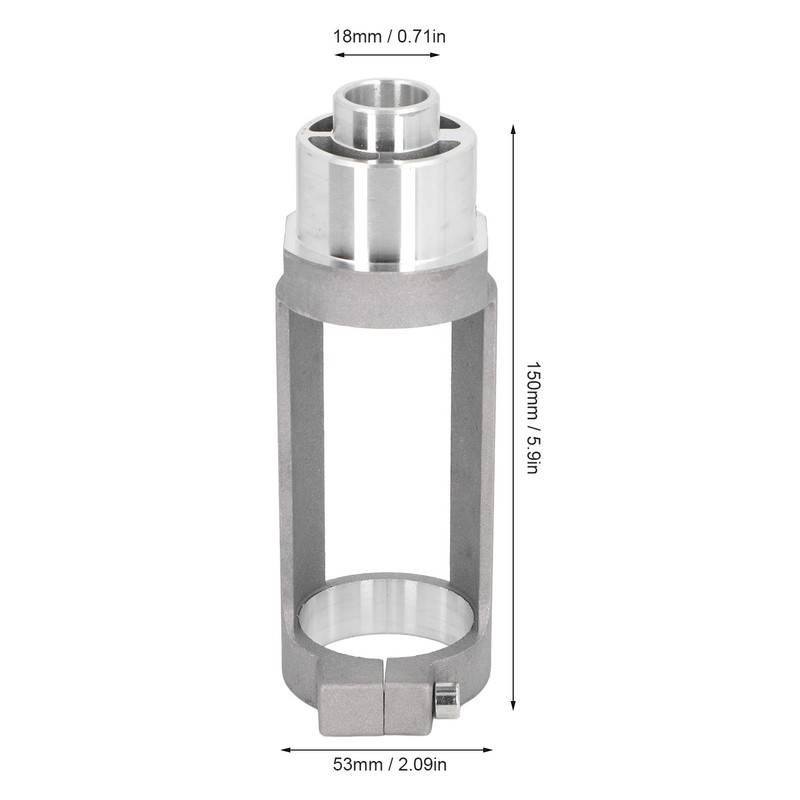 Square Hole Drill Bit Adapter, Aluminium Alloy Drill Press Drill