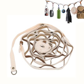 Natudeco Clothes Drying Racks Multifunctional Outdoor Camping Clothesline Campsite Storage Strap Tent Lanyard Camping Gear Accessories for Hanging