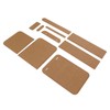 Acrylic Waist Bag Stencil Precise Cutting Position Line Leather Pattern