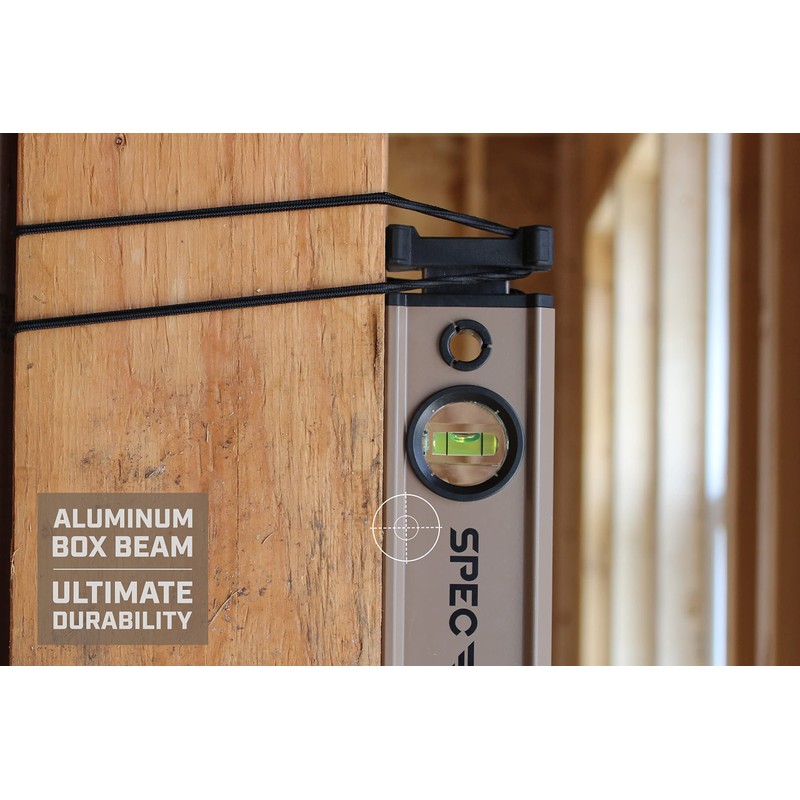 Spec Ops Tools 48" Box Beam Level, Tourniquet Bungee System,