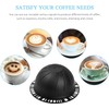 5PCS Reusable Coffee Vertuo Pods, Refillable Coffee Capsule,Compatible with Nespresso
