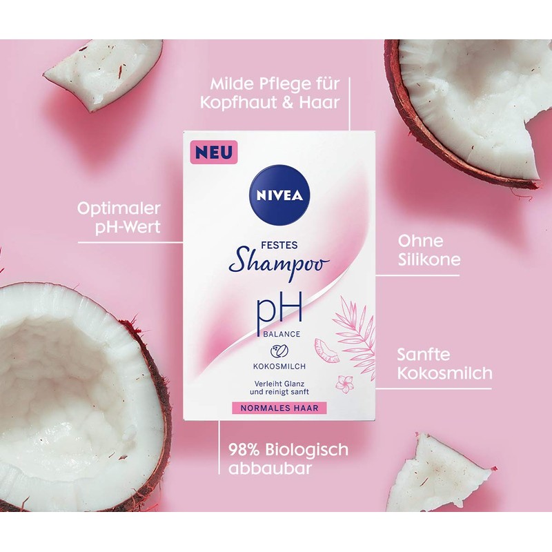 Nivea Shampoo Bar pH balance