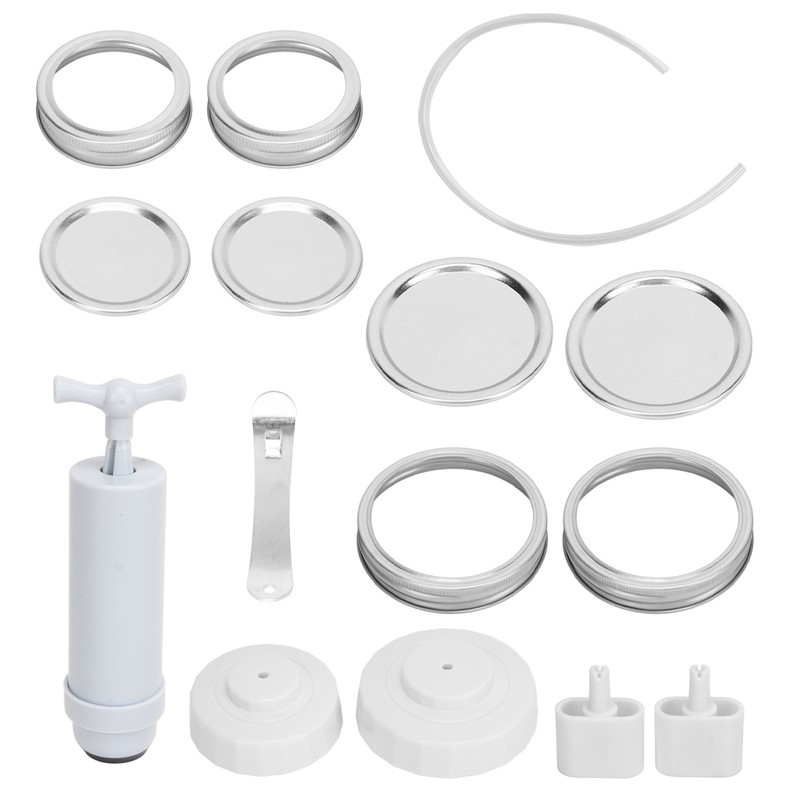 Jar Vacuum Sealer Kit Food Protector Jar Sealer with Accessory