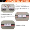 CESFONJER 120A 600V Battery Connector (2 Sets), Quick Connect Quick