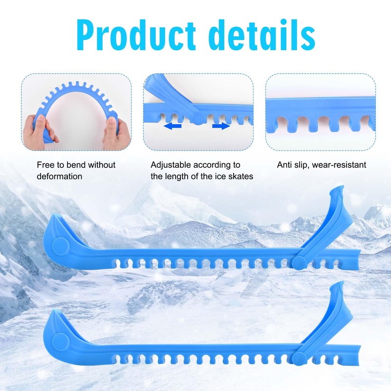 Faumsut Ice Skate Protectors, 2 Pieces Hockey Skates Skates Blade