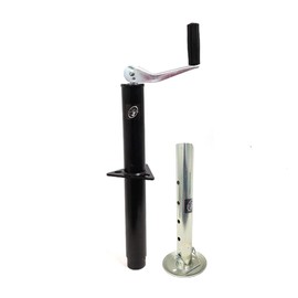 Southwest Wheel 5,000 lbs top Wind A-Frame Trailer Jack w/Zinc Adjustable Drop Leg
