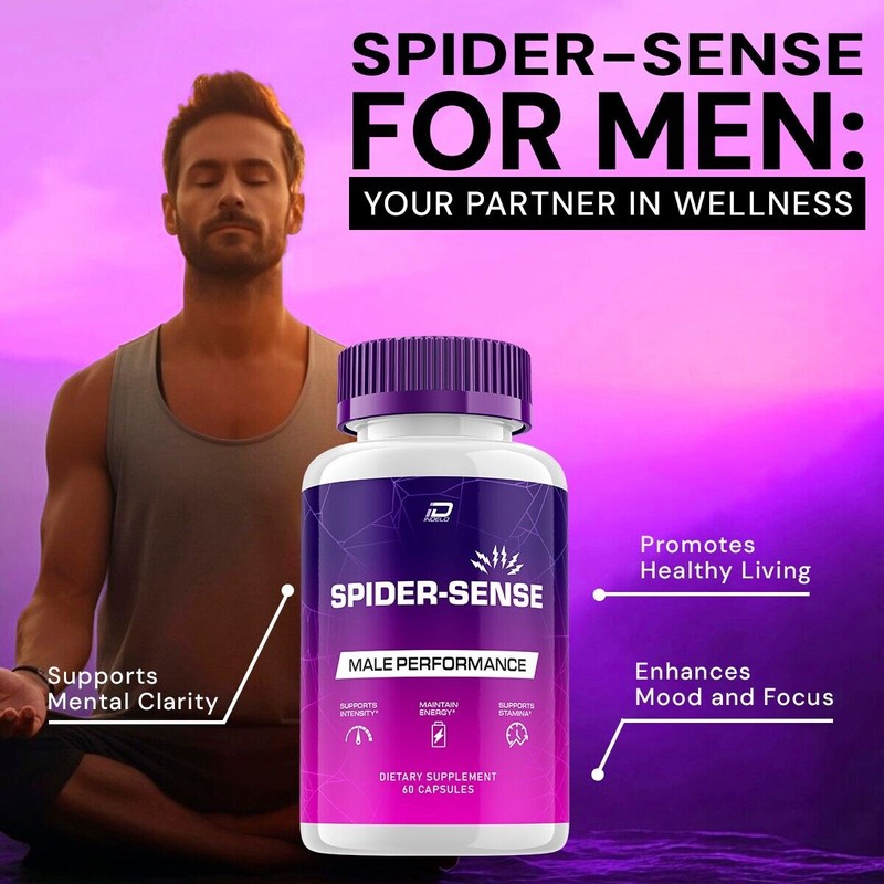 Spider Sense (5 Pack) Spider Sense for Men Capsules -