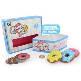 Ginger Fox - Dough Nab Party Card Game. Fast-Paced Doughnut-Grabbing Family Games for Ages 8 and Over. Great Addition to Board Games and Party Games. Fun Games for Family Game Night, Parties and More
