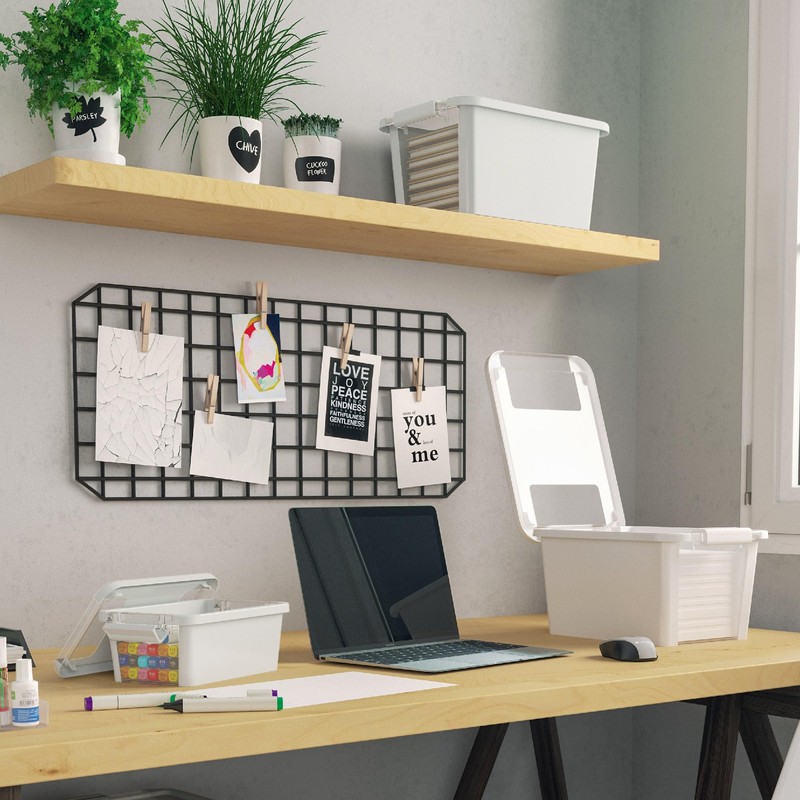 Curver Set of 4 VersaBox Plastic Organization and Storage Box