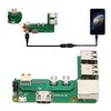 Expansion Board for Raspberry Pi 2W to 3B 3 USB2.0