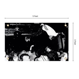 3x5 Feet Playboi Carti Die Lit Album Cover Flag with 4 Brass Grommets - Music Banner Aesthetic Decorative - Flag Suitable For Indoor And Outdoor Decorate for College Dorm